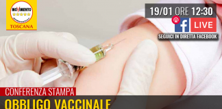 Conferenza stampa M5S “OBBLIGO VACCINALE SCONFITTA DELLA POLITICA PD”