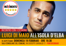 LUIGI DI MAIO A CARRARA E ISOLA D’ELBA