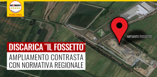 LEGGE REGIONALE NON CONTEMPLA ALTRI 200MILA METRI CUBI PER IL FOSSETTO