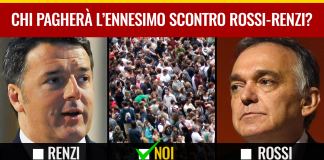 PSICODRAMMA PD IN CONTO AI TOSCANI. ROSSI IMPUGNA LEGGE DI BILANCIO NAZIONALE E SE PERDE PAGHIAMO NOI