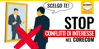 PASSA LEGGE M5S: STOP CONFLITTI DI INTERESSE NEL CORECOM