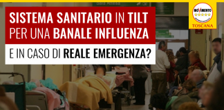 SISTEMA AL COLLASSO PER BANALE INFLUENZA: RIDUZIONE OPERAZIONI, CAOS, ASSENZA DI MONITORAGGIO. SAREMMO PRONTI PER EVENTUALE EPIDEMIA O PANDEMIA?