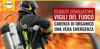 VIGILI DEL FUOCO: MANCA IL PERSONALE E SIAMO IN EMERGENZA. REGIONE SOSTIENE PROROGA DELLE GRADUATORIE?
