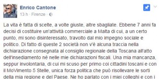 GRAZIE ENRICO, SEI UN ESEMPIO. MOSCA BIANCA NELLA TOSCANA INCOLLATA ALLA POLTRONA