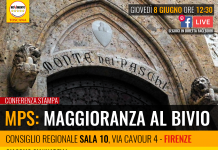 MPS: MAGGIORANZA AL BIVIO – Conferenza stampa