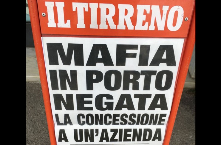 AUTORITA’ PORTUALE REGIONALE RITIRA CONCESSIONE AD AZIENDA IN ODOR DI MAFIA DOPO NOSTRA AZIONE. VITTORIA DELLA LEGALITA’. NOI UNICA FORZA POLITICA A FARE ANTIMAFIA IN TOSCANA