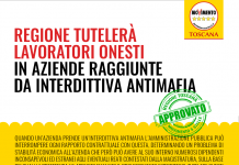 REGIONE TUTELERÀ LAVORATORI ONESTI IN AZIENDE RAGGIUNTE DA INTERDITTIVA ANTIMAFIA. VITTORIA M5S