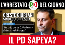 ARRESTATO GIURLANI PER PECULATO. CHIEDEMMO TRASPARENZA PRIMA DI INTEGRAZIONE UNCEM – ANCI E PD ANDÒ DRITTO