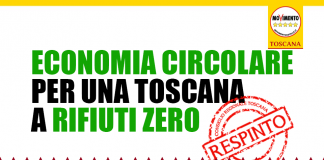 BOCCIATA NOSTRA LEGGE SU ECONOMIA CIRCOLARE : TOSCANI COSTRETTI A TENERSI DISCARICHE, INCENERITORI E CONFLITTI DI INTERESSE. PD E CENTRODESTRA INCAPACI DI FUTURO