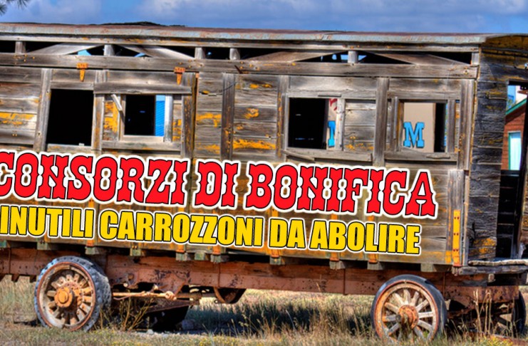 ABOLIRE CONSORZI DI BONIFICA, ORMAI SONO STAZIONI APPALTANTI: SU 400 DIPENDENTI SOLO 150 SONO OPERAI. MA PD NON MOLLA LA PRESA
