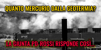 MERCURIO DA TORRI GEOTERMICHE? PER PD-ROSSI TUTTO OK MA FINORA MANCAVA SISTEMA MONITORAGGIO STANDARD