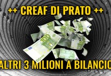 CREAF POZZO SENZA FONDO – NUOVO ATTO: GIUNTA CI RIMETTE 3 MILIONI PER IMMOBILE, RINUNCIANDO A 11 MLN DI CREDITI
