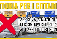 PEDAGGIO ROSIGNANO-VADA: GIUNTA CHIEDERA’ RIMOZIONE DELL’ODIOSO BALZELLO