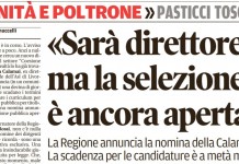 ARROGANZA DA FINE IMPERO: DIRIGENTE ANNUNCIATA COME CERTA, MA SELEZIONE PUBBLICA ANCORA IN CORSO …