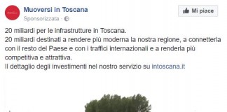 LE FAKE NEWS IN TOSCANA SI DIFFONDONO COI SOLDI PUBBLICI. REGIONE CHIARISCA!