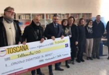 RESTITUTION SCUOLE SICURE 7 MILA EURO ALLE BENCI DI LIVORNO PER COMPRARE L’ALLARME (DOPO 10 FURTI IN UN MESE!) E CON “FACCIAMO SCUOLA” METTEREMO ALTRE 40MILA PER L’EDILIZIA SCOLASTICA