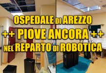 PIOVE ANCORA NEL REPARTO DI ROBOTICA DELL’OSPEDALE DI AREZZO