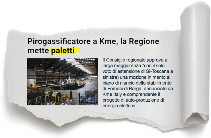 KME, SCELTA DI RESPONSABILITA’