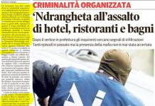 INCONTRO COL PREFETTO SU INFILTRAZIONI MAFIOSE A MASSA