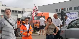 AL FIANCO DI LAVORATRICI E LAVORATORI TNT-FEDEX