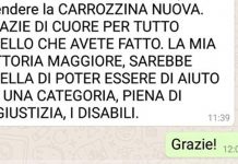 VITTORIA PER ANTONIO, VITTORIA DEL MOVIMENTO