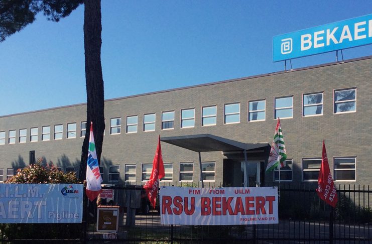 CHIUSURA BEKAERT, SOLIDARIETA’ AI LAVORATORI. NON SI LASCI NULLA DI INTENTATO PER SALVARE I POSTI DI LAVORO