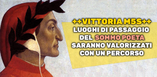VALORIZZAZIONE DEL PERCORSO DI DANTE ALIGHIERI IN TOSCANA. APPROVATA MOZIONE M5S
