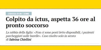 OSPEDALE PONTEDERA, 36 ORE IN PRONTO SOCCORSO PER PERSONA COLPITA DA ICTUS: “ENNESIMO CASO DI MANCANZA DI POSTI LETTO. I CITTADINI SONO ESAUSTI”