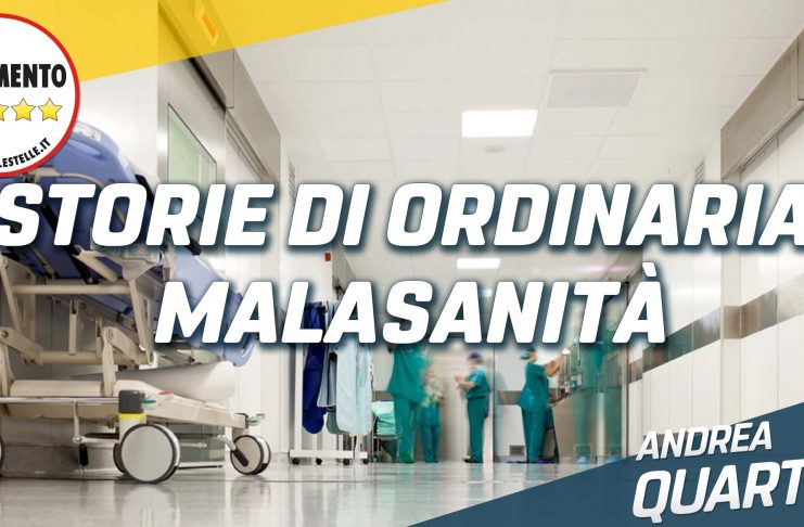 Malasanità, interrogazione di Quartini (M5S)