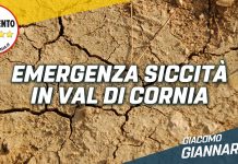 Giannarelli (M5S): “Persi 10 milioni di metri cubi di acqua in 5 anni: Val di Cornia in ginocchio per colpa della Regione”