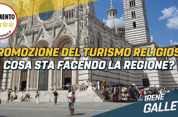 Turismo religioso, interrogazione di Galletti (M5S)