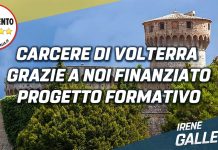 Laboratorio di produzione alimentare in carcere a Volterra, passa la proposta di Galletti (M5S)