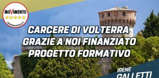 Laboratorio di produzione alimentare in carcere a Volterra, passa la proposta di Galletti (M5S)