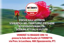 PISTOIA 16/05 : focus sull’attività vivaistica nel pistoiese, tra scenari attuali, futuri e sfide dello sviluppo sostenibile